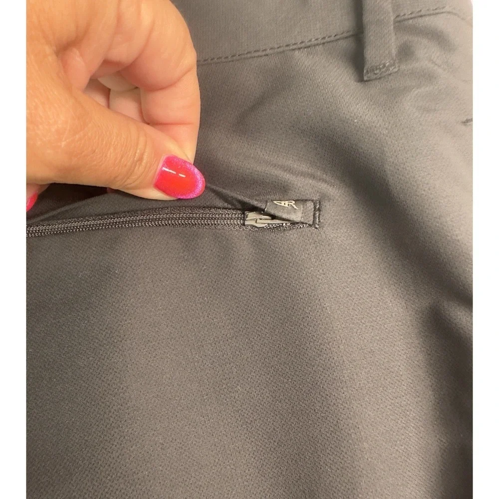 Banana Republic Performance Pants Mens Size 40 Black Tech Travel Golf Commute‎